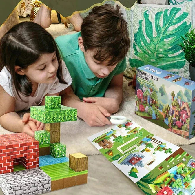 MagnetBuild - Minecraft Thema DIY Magnetische Blöcke