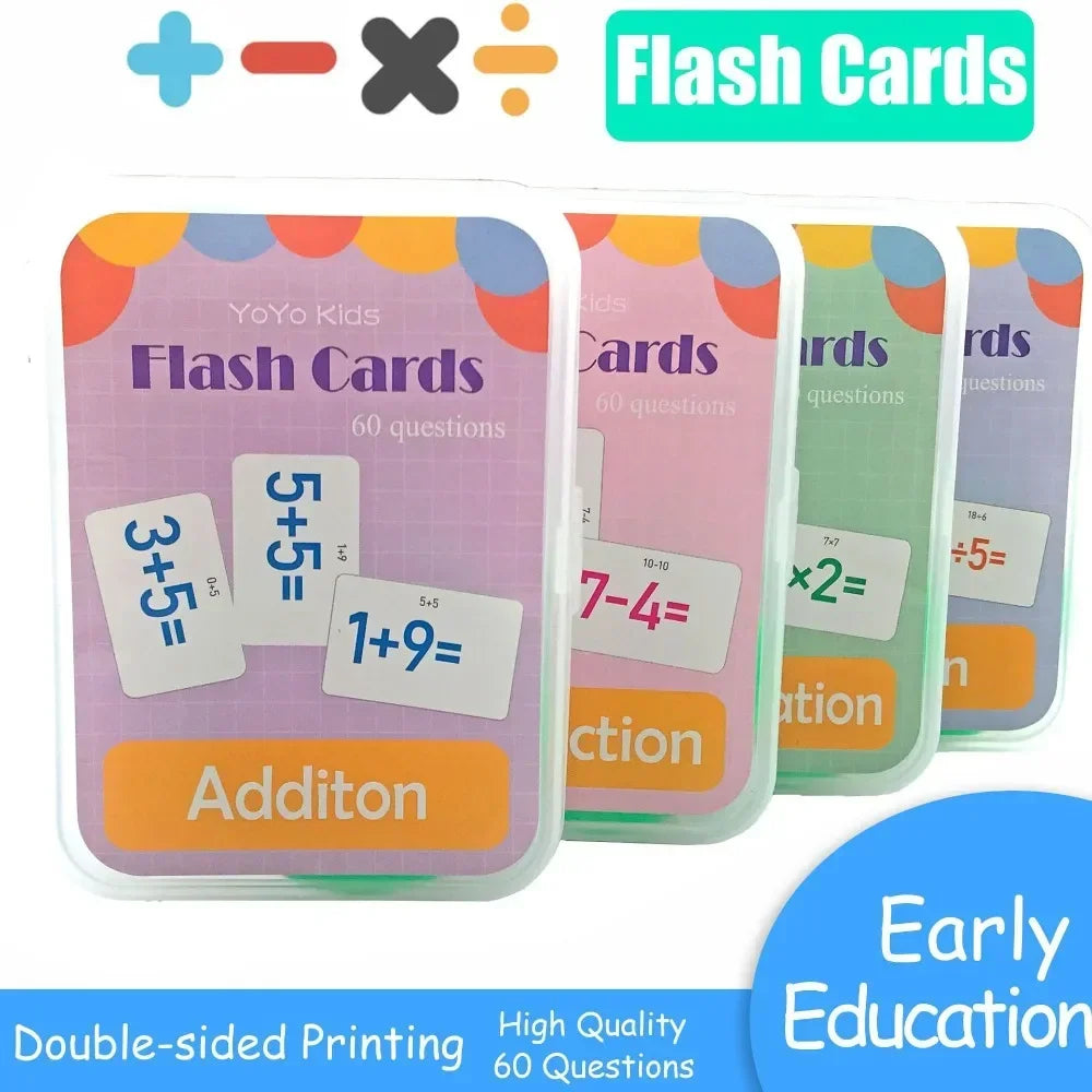 Math Flash Cards™ – Spielerisch Zählen lernen - Rechenkarten