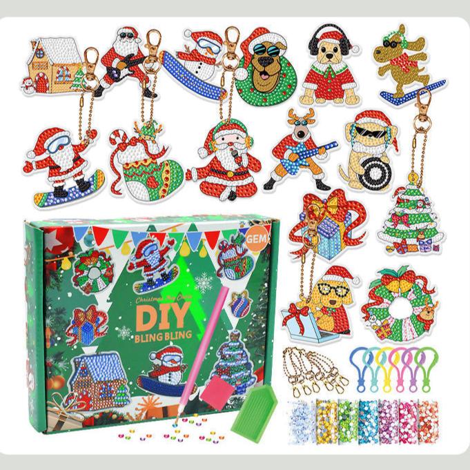 ChristmasGems - DIY-Bastelset für künstliche Weihnachtsdiamanten