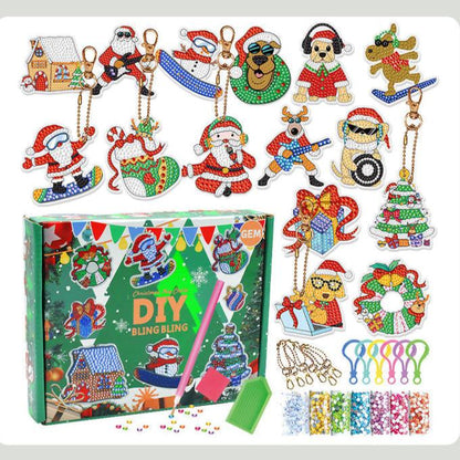 ChristmasGems - DIY-Bastelset für künstliche Weihnachtsdiamanten