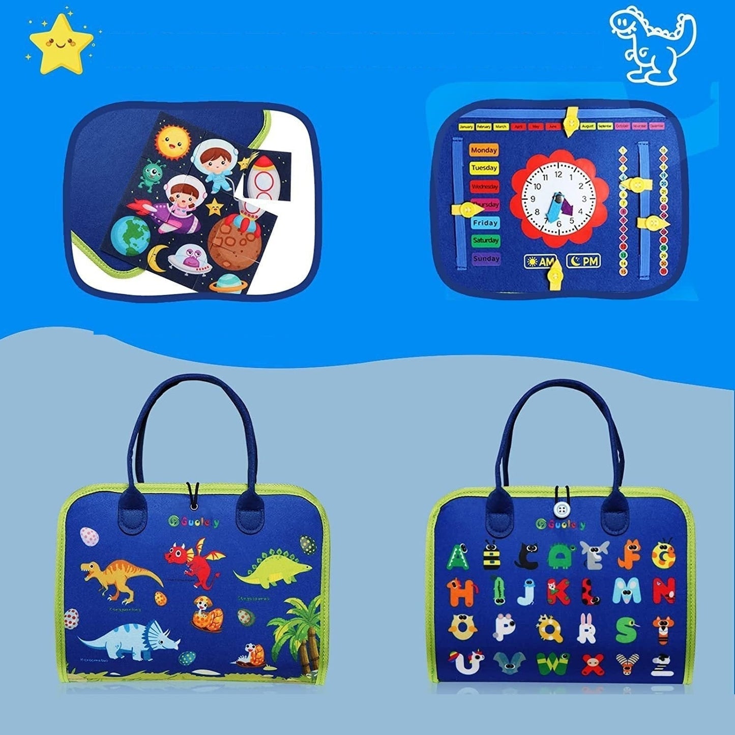 LittleExplorer - Lehrreiches und unterhaltsames Spielbuch