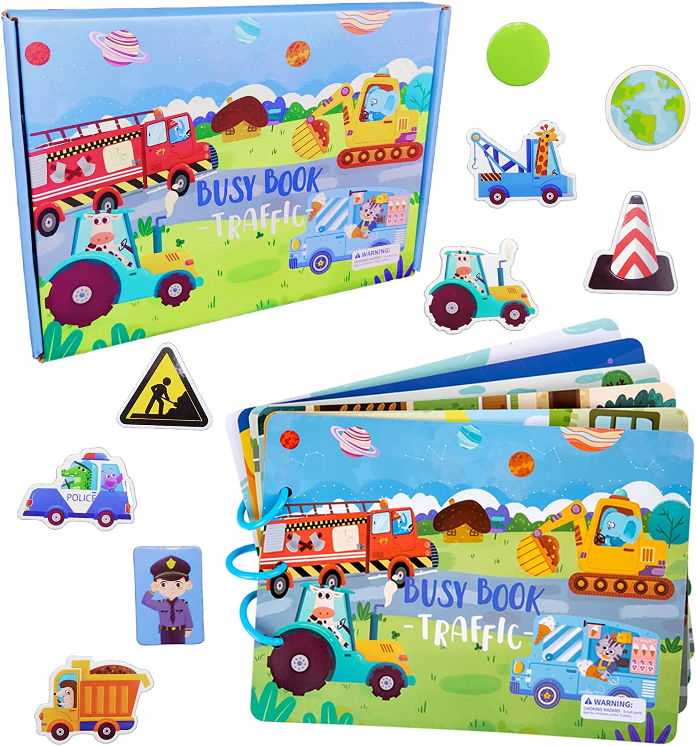 BusyBook - Buch zur sensorischen Bildung für Kinder