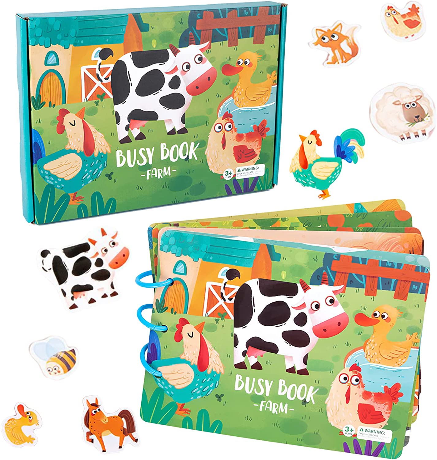 BusyBook - Buch zur sensorischen Bildung für Kinder
