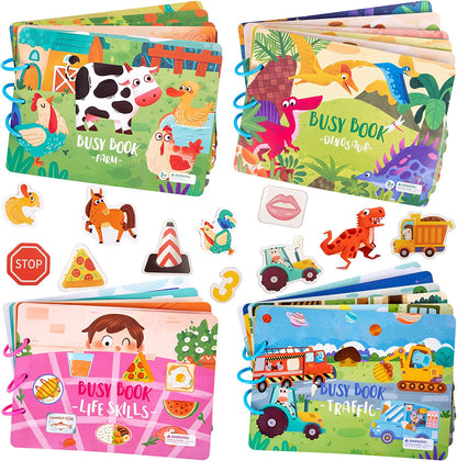 BusyBook - Buch zur sensorischen Bildung für Kinder